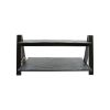 Etagere tafelpresentatiestelling Frostone Riser zwart hout afm 38x20.5cm