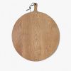 Broodplank XL Dutchdeluxes Breadboards-xl-round-solid-oak 60cm