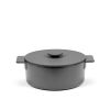 Pot-diam-26cm-Enamel-Cast-Iron-Black-surface-by-sergio-herman-serax