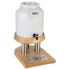 Melk dispenser top fresh porselein 8 liter