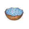 Houten-kom-diam-30-blauwe-bloem