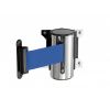 Afzetband-v-wandmontage-chroom-trekband-300cm-blauw