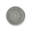 Coupebord-plat-28cm-Grey-Saturno-Nature