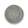 Coupebord-plat-32cm-Grey-Saturno-Nature