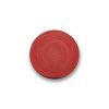 Coupebord-plat-21cm-Red-Saturno-Nature