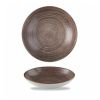 Coupeschaal-18.2CM-Stonecast-raw-brown